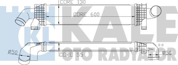 KALE OTO RADYATÖR 346900 - Intercooler autozon.pro