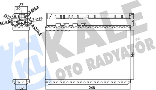 KALE OTO RADYATÖR 346270 - Scambiatore calore, Riscaldamento abitacolo autozon.pro