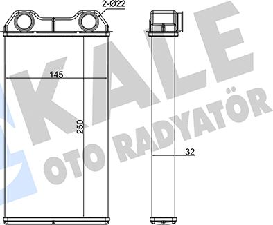 KALE OTO RADYATÖR 346720 - Scambiatore calore, Riscaldamento abitacolo autozon.pro