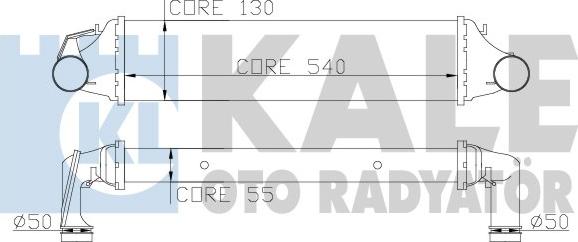 KALE OTO RADYATÖR 343400 - Intercooler autozon.pro