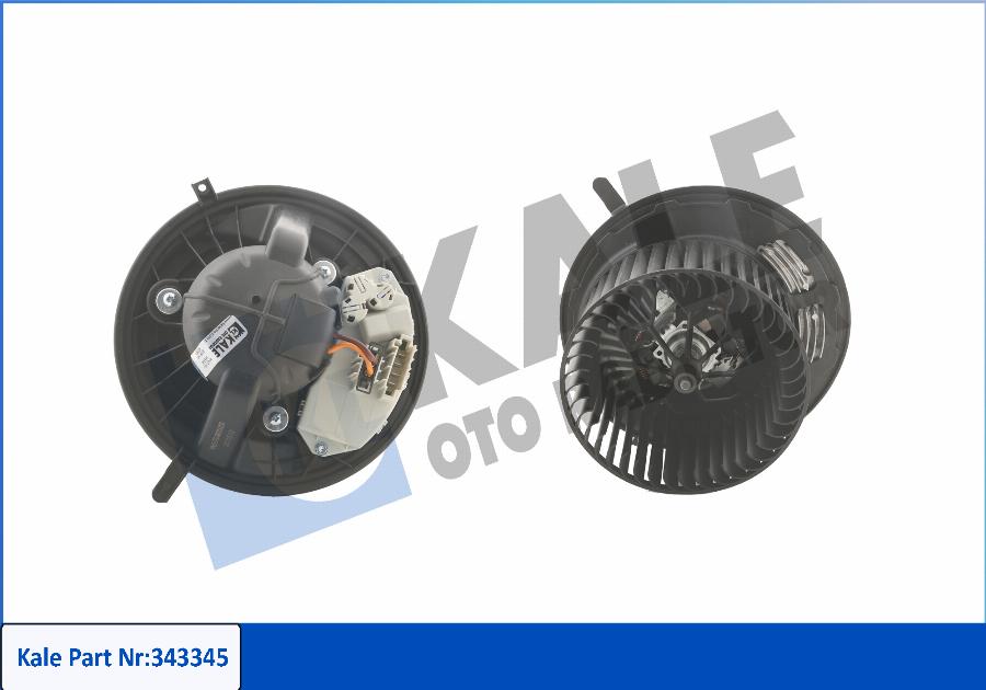 KALE OTO RADYATÖR 343345 - Ventilatore abitacolo autozon.pro