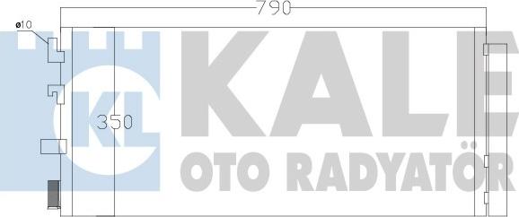 KALE OTO RADYATÖR 342560 - Condensatore, Climatizzatore autozon.pro