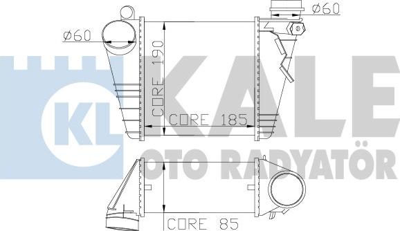 KALE OTO RADYATÖR 342000 - Intercooler autozon.pro