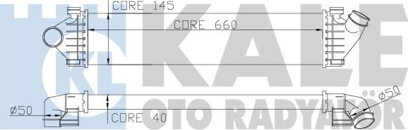 KALE OTO RADYATÖR 347000 - Intercooler autozon.pro