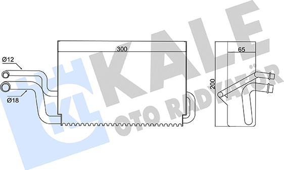 KALE OTO RADYATÖR 359870 - Evaporatore, Climatizzatore autozon.pro