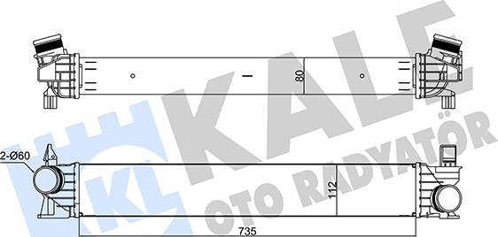 KALE OTO RADYATÖR 355920 - Intercooler autozon.pro