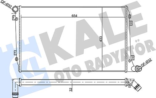 KALE OTO RADYATÖR 356930 - Radiatore, Raffreddamento motore autozon.pro