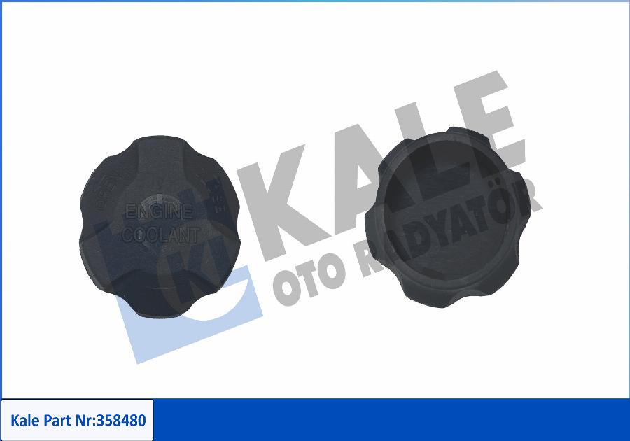 KALE OTO RADYATÖR 358480 - Tappo, serbatoio refrigerante autozon.pro