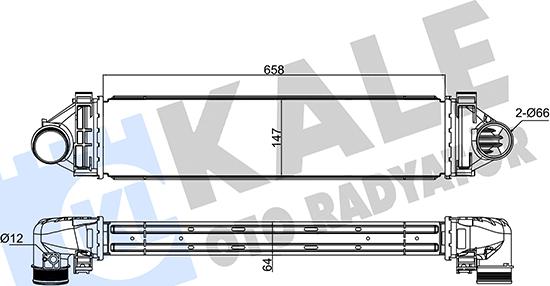 KALE OTO RADYATÖR 352335 - Intercooler autozon.pro