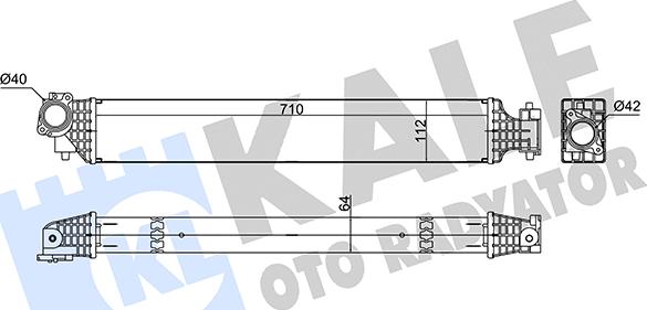 KALE OTO RADYATÖR 375635 - Intercooler autozon.pro