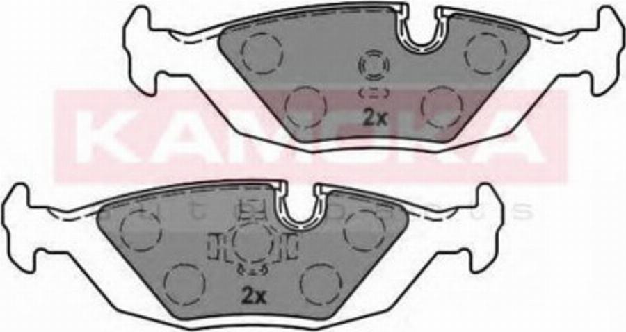 Kamoka 101592 - Kit pastiglie freno, Freno a disco autozon.pro