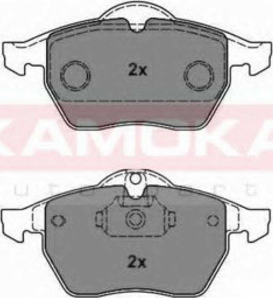 Kamoka 1012136 - Kit pastiglie freno, Freno a disco autozon.pro