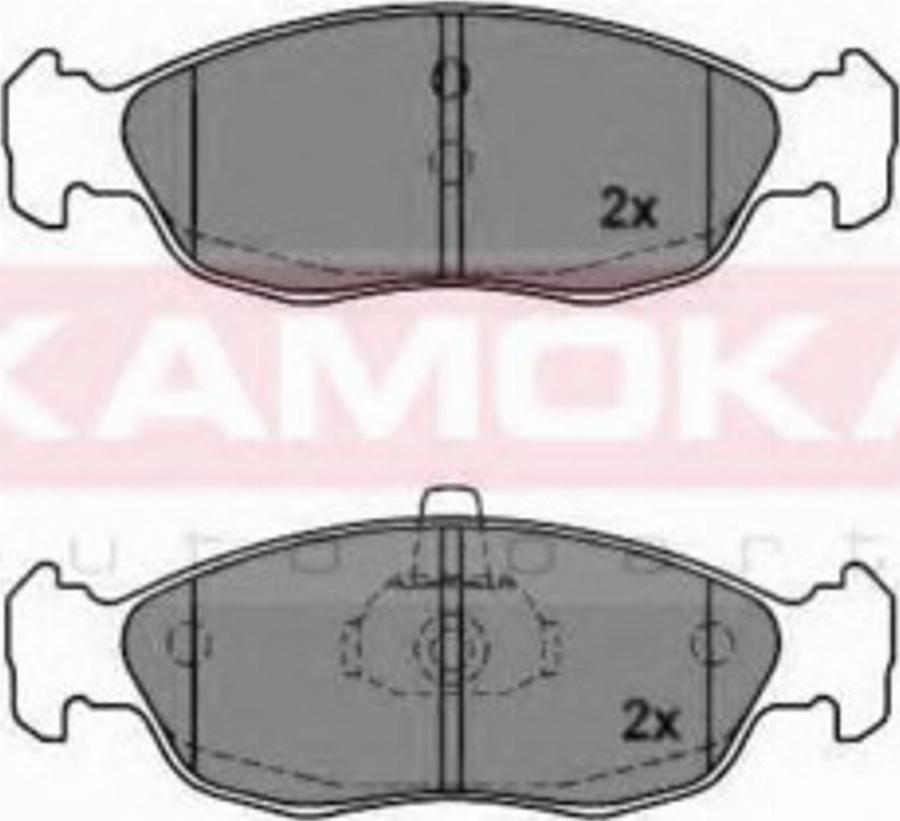 Kamoka 1012336 - Kit pastiglie freno, Freno a disco autozon.pro