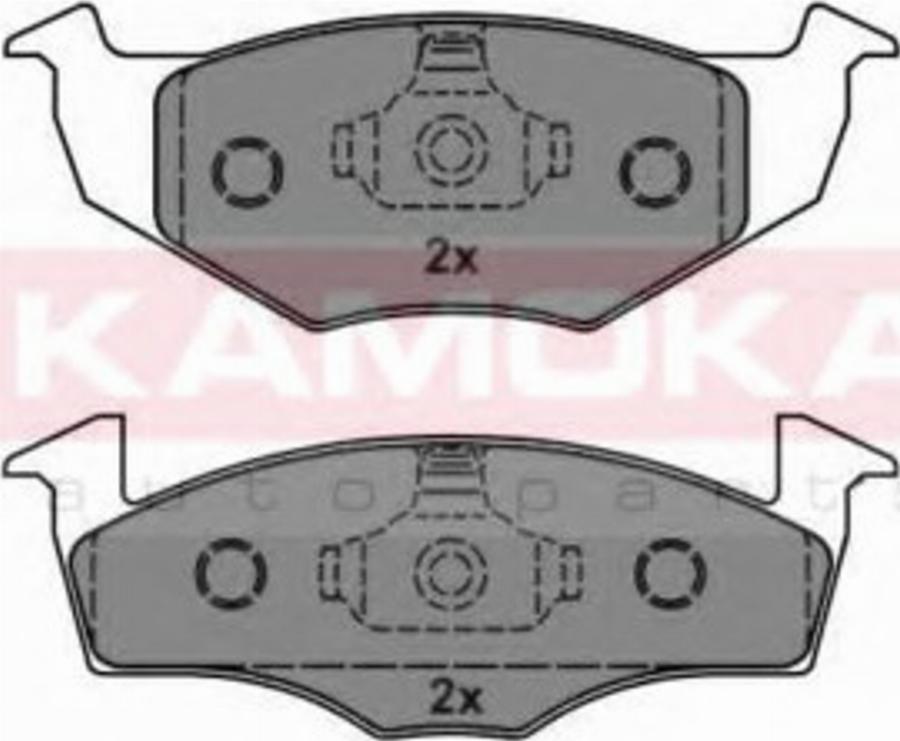 Kamoka 1012202 - Kit pastiglie freno, Freno a disco autozon.pro