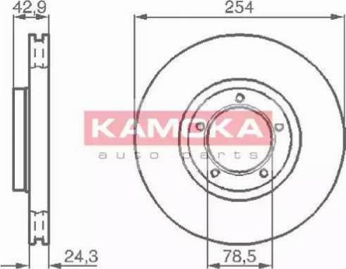 Kamoka 1031696 - Discofreno autozon.pro