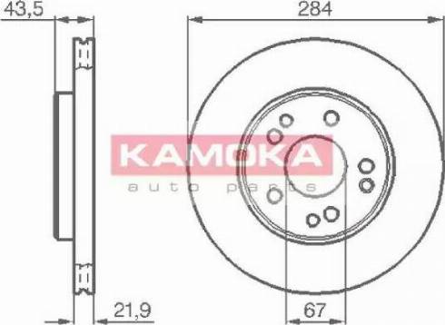 Kamoka 103362 - Discofreno autozon.pro