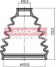 Kamoka 1146501 - Cuffia, Semiasse autozon.pro