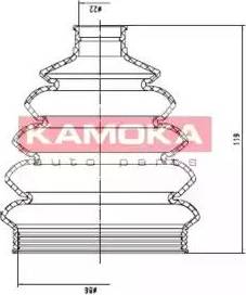 Kamoka 1146680 - Cuffia, Semiasse autozon.pro