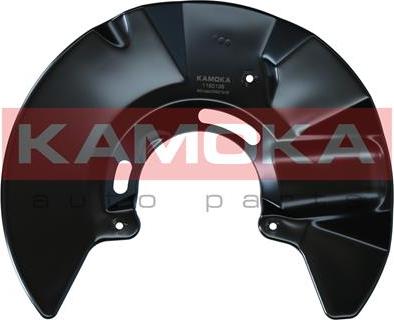 Kamoka 1180136 - Lamiera paraspruzzi, Disco freno autozon.pro