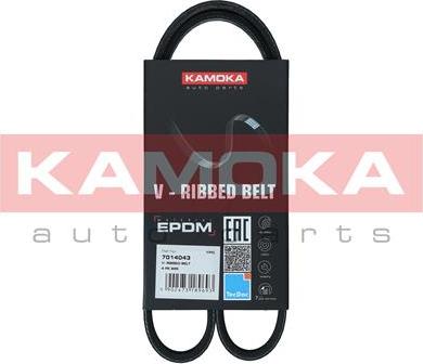 Kamoka 7014043 - Cinghia Poly-V autozon.pro