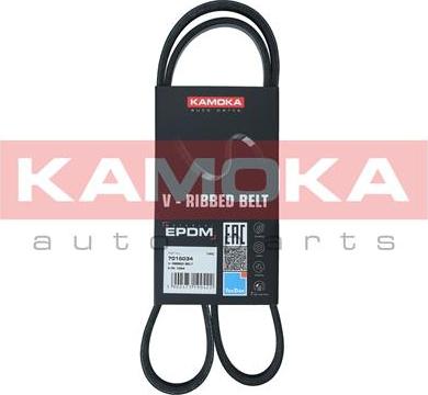 Kamoka 7015034 - Cinghia Poly-V autozon.pro