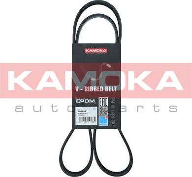 Kamoka 7016091 - Cinghia Poly-V autozon.pro