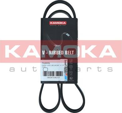 Kamoka 7016041 - Cinghia Poly-V autozon.pro