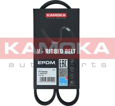 Kamoka 7016008 - Cinghia Poly-V autozon.pro