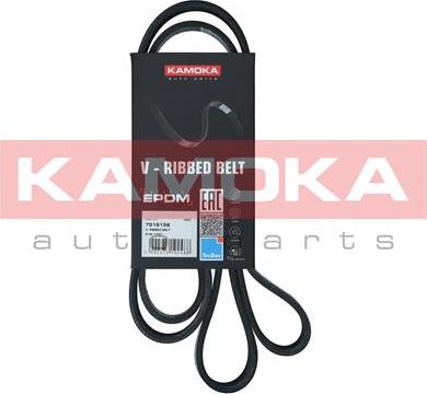 Kamoka 7016156 - Cinghia Poly-V autozon.pro