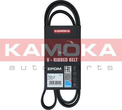 Kamoka 7016119 - Cinghia Poly-V autozon.pro