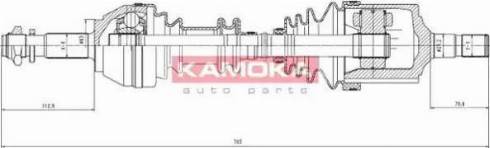 Kamoka CT1138913 - Albero motore / Semiasse autozon.pro