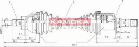 Kamoka FD1138927 - Albero motore / Semiasse autozon.pro