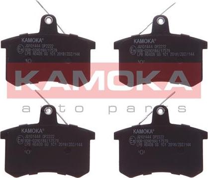 Kamoka JQ101444 - Kit pastiglie freno, Freno a disco autozon.pro