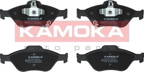 Kamoka JQ101467 - Kit pastiglie freno, Freno a disco autozon.pro