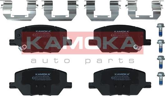 Kamoka JQ101419 - Kit pastiglie freno, Freno a disco autozon.pro