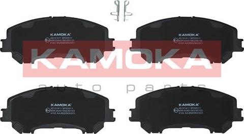 Kamoka JQ101411 - Kit pastiglie freno, Freno a disco autozon.pro