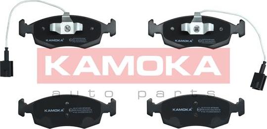 Kamoka JQ101435 - Kit pastiglie freno, Freno a disco autozon.pro