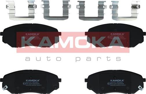 Kamoka JQ101471 - Kit pastiglie freno, Freno a disco autozon.pro