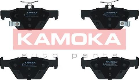 Kamoka JQ101472 - Kit pastiglie freno, Freno a disco autozon.pro