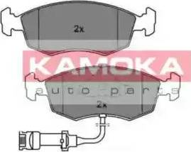 Kamoka JQ101552 - Kit pastiglie freno, Freno a disco autozon.pro