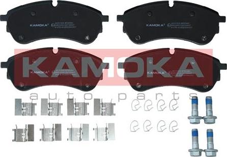 Kamoka JQ101025 - Kit pastiglie freno, Freno a disco autozon.pro