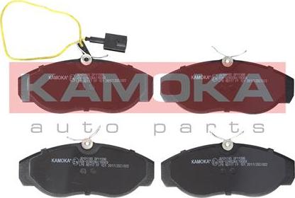 Kamoka JQ101195 - Kit pastiglie freno, Freno a disco autozon.pro