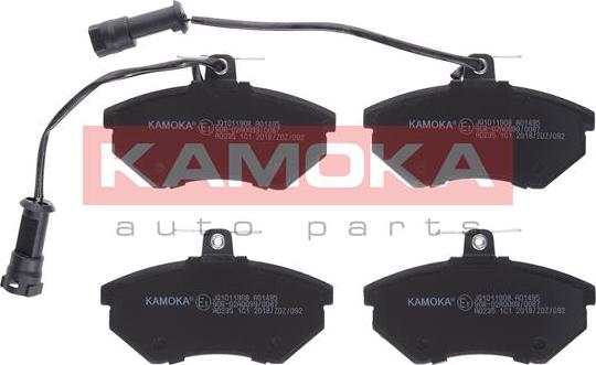 Kamoka JQ1011908 - Kit pastiglie freno, Freno a disco autozon.pro