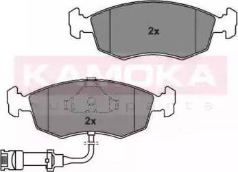 Kamoka JQ1011692 - Kit pastiglie freno, Freno a disco autozon.pro