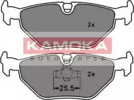 Kamoka JQ1011156 - Kit pastiglie freno, Freno a disco autozon.pro