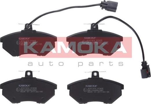 Kamoka JQ1011814 - Kit pastiglie freno, Freno a disco autozon.pro