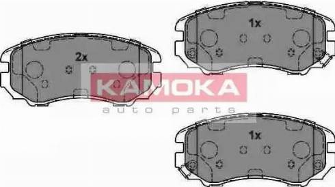 Kamoka JQ1018500 - Kit pastiglie freno, Freno a disco autozon.pro