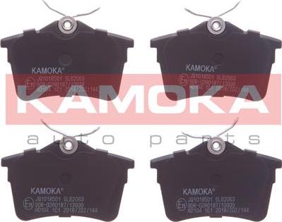 Kamoka JQ1018501 - Kit pastiglie freno, Freno a disco autozon.pro