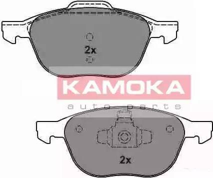 Kamoka JQ1018124 - Kit pastiglie freno, Freno a disco autozon.pro