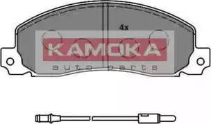 Kamoka JQ101828 - Kit pastiglie freno, Freno a disco autozon.pro